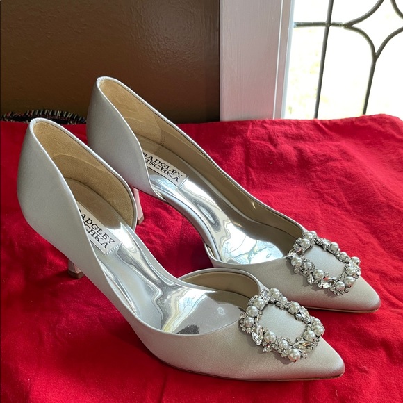 Badgley Mischka Shoes - NEW Badgley Mischka Heels with Crystal Embellishments size 7